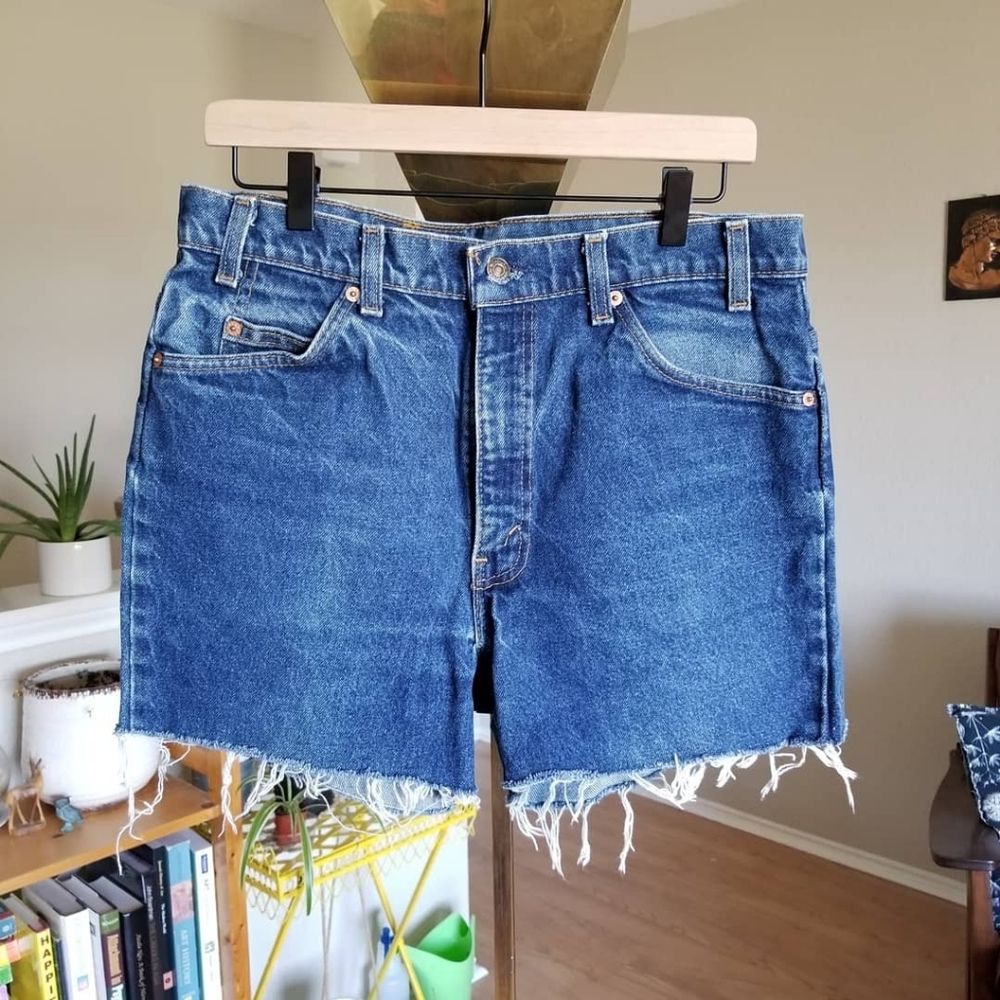 Levis 517 Orange Tab Cut-Offs, Vintage 80s/90s